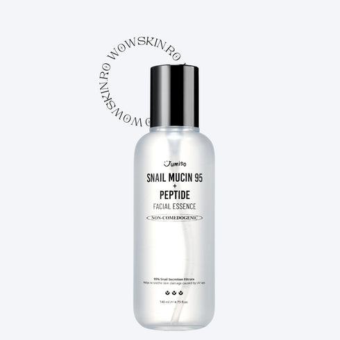 Snail Mucin 95 + Peptide Facial Essence - WowSkin Romania